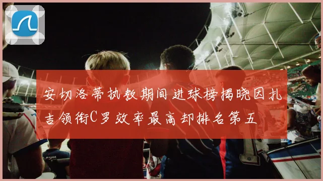 安切洛蒂执教期间进球榜揭晓因扎吉领衔C罗效率最高却排名第五